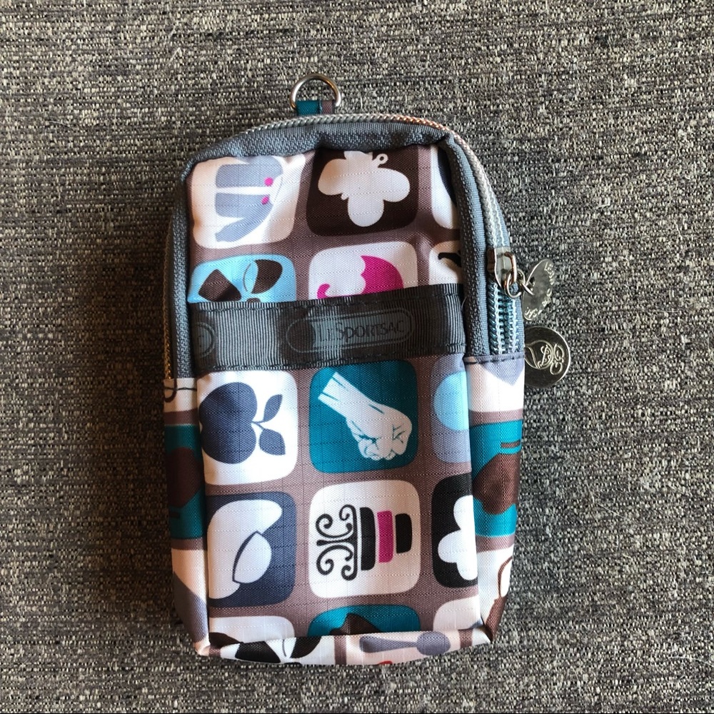 LESPORTSAC Phone Case Wallet Key Chain